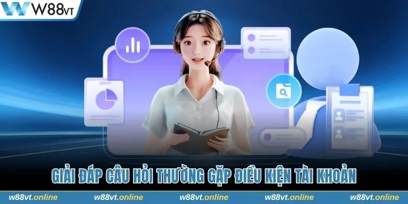 Giải đáp câu hỏi thường gặp điều kiện tài khoản
