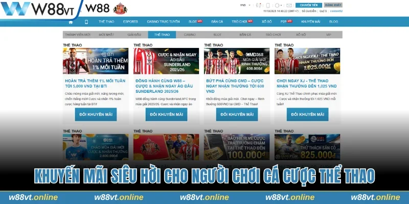 Khuyến mãi siêu hời cho người chơi cá cược thể thao